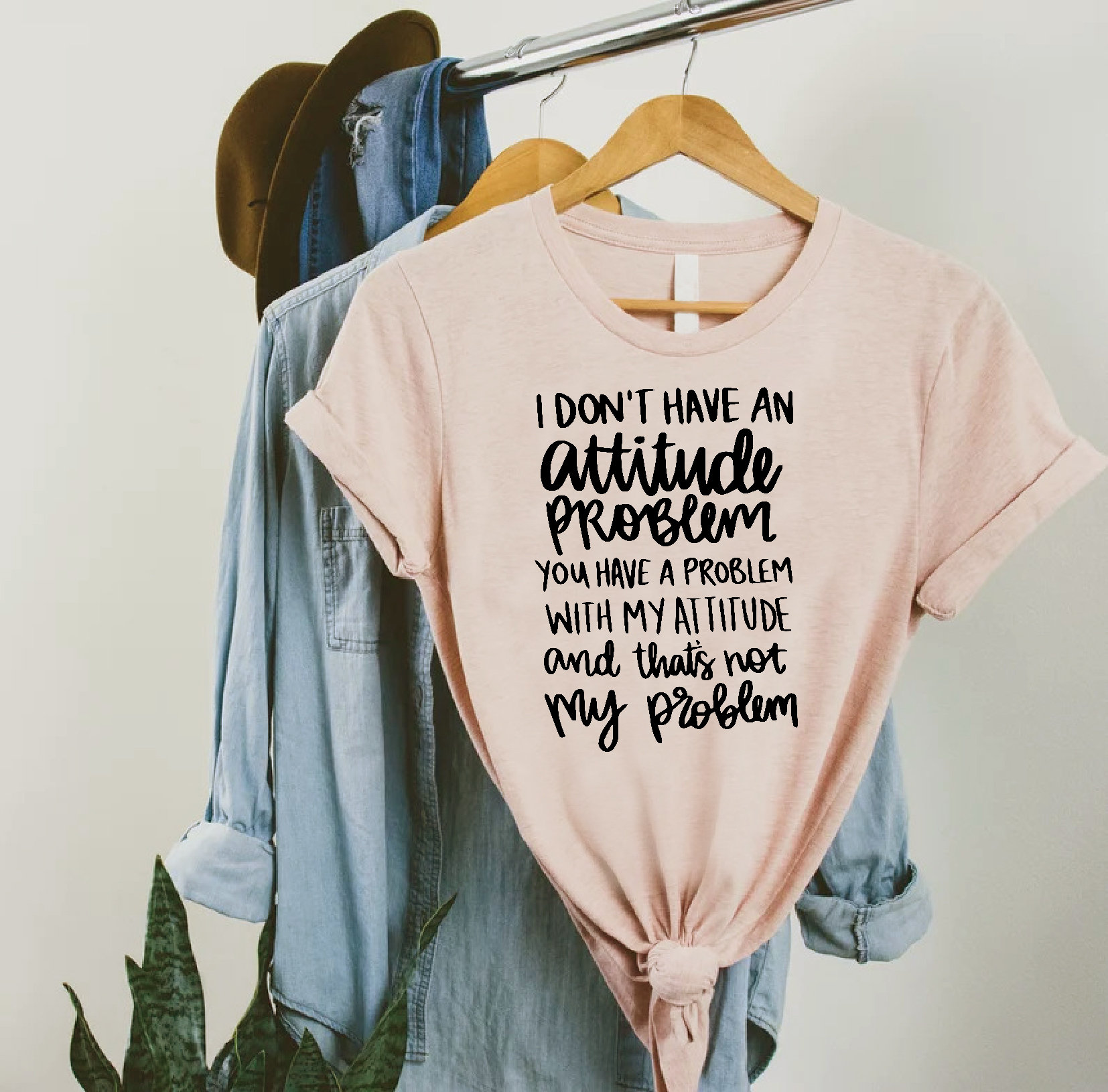 Attitude T-shirt, Attitude Problem Shirt, I Don't Have an Attitude ...