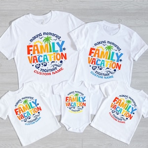 Family Vacation 2024 T-shirt, Making Memories together family tshirt, Family matching shirt, Family Beach trip shirt, Family Vacation shirts