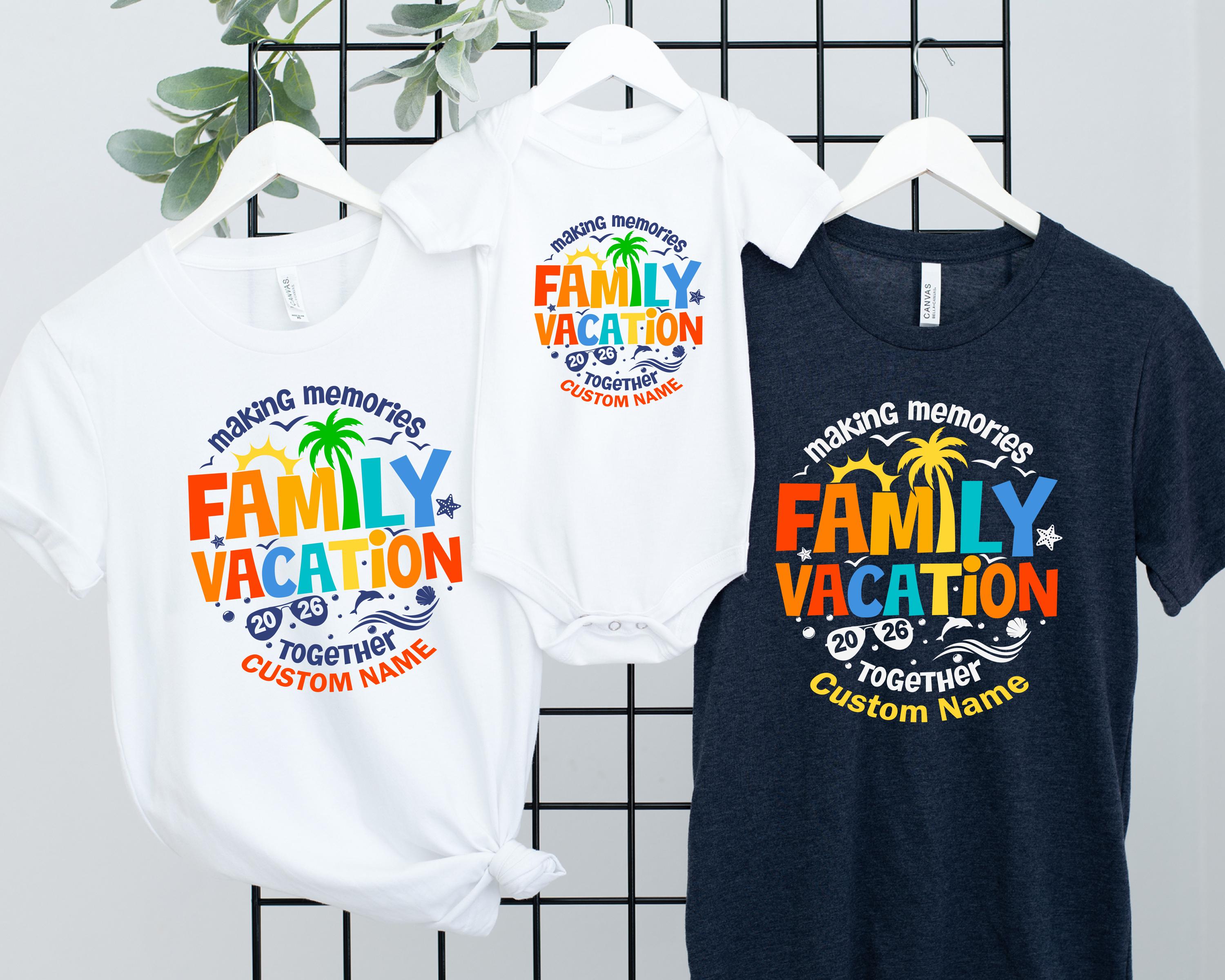 Family Vacation 2026 T-shirt: Matching Beach Trip Tee - Etsy