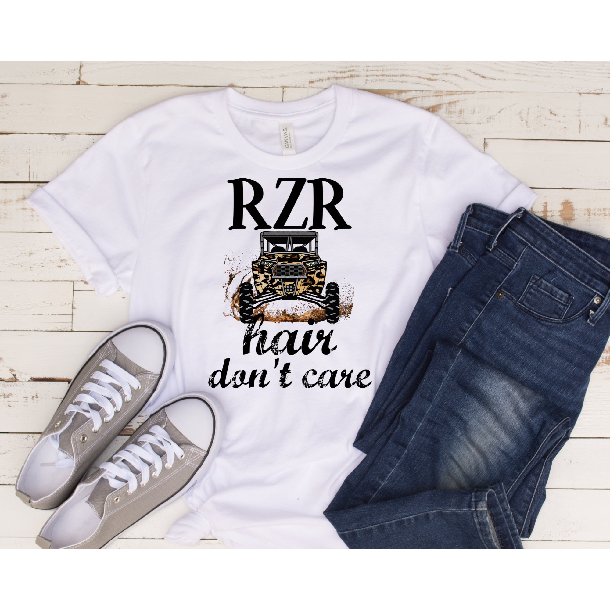 RZR Hair Don't Care, SXS, Leopard RZR, Svg, Png, Instant Download