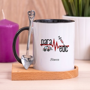 Paramedic Gift for Wife / Husband, Emt Mug for Future Emt, Paramedic Graduation Gift for Him / Her, Paramedic Mom Gift, Paramedic Christmas