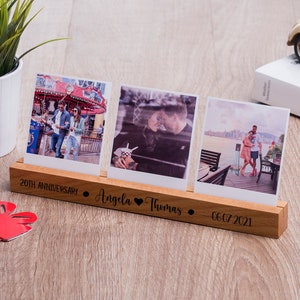 20th Anniversary Gifts Display Photo Frame for Husband / Wife, 20th Wedding Anniversary Gift for Him / Her, 20th Anniversary Gift for Couple