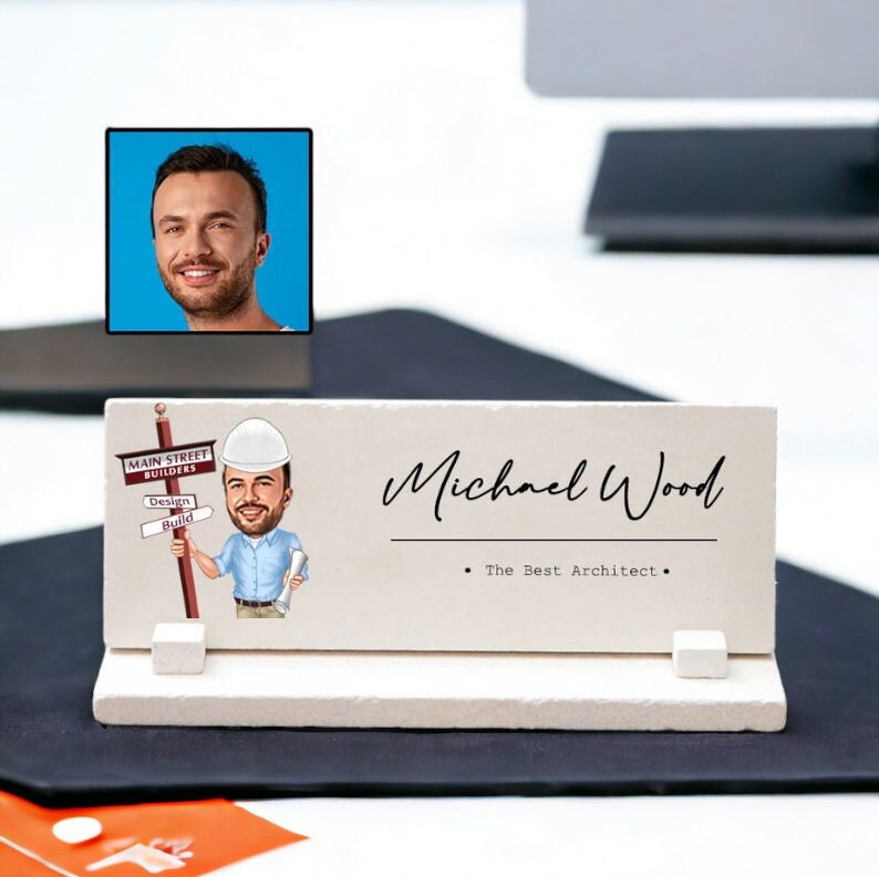 Architect Name Plate for Desk, Architect Office Decor, New Architect ...