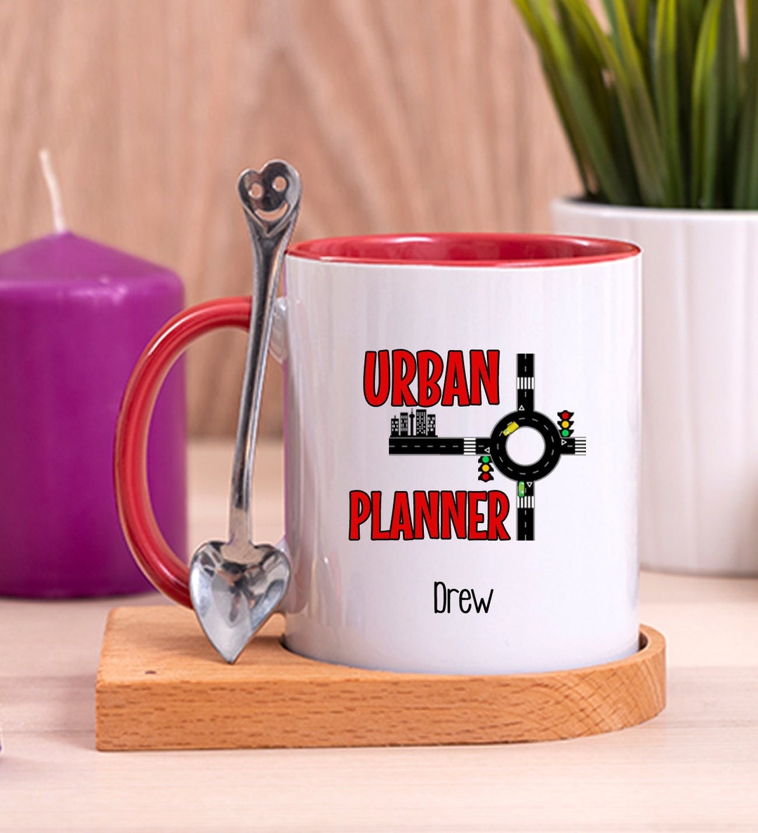 Custom Urban Planner Gift for Women / Men, Best Urban Planner Mug With