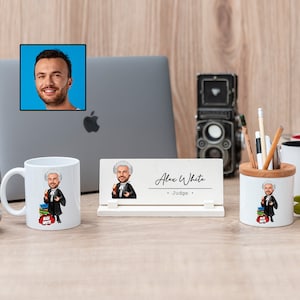 3 IN 1 - Rechter Gift Set, Grappig Rechter Cadeau voor mannen, Nieuwe Rechter Cadeau voor hem, Law School Afstudeercadeau, Rechtenstudent Cadeau, Toekomstige Rechter Cadeau