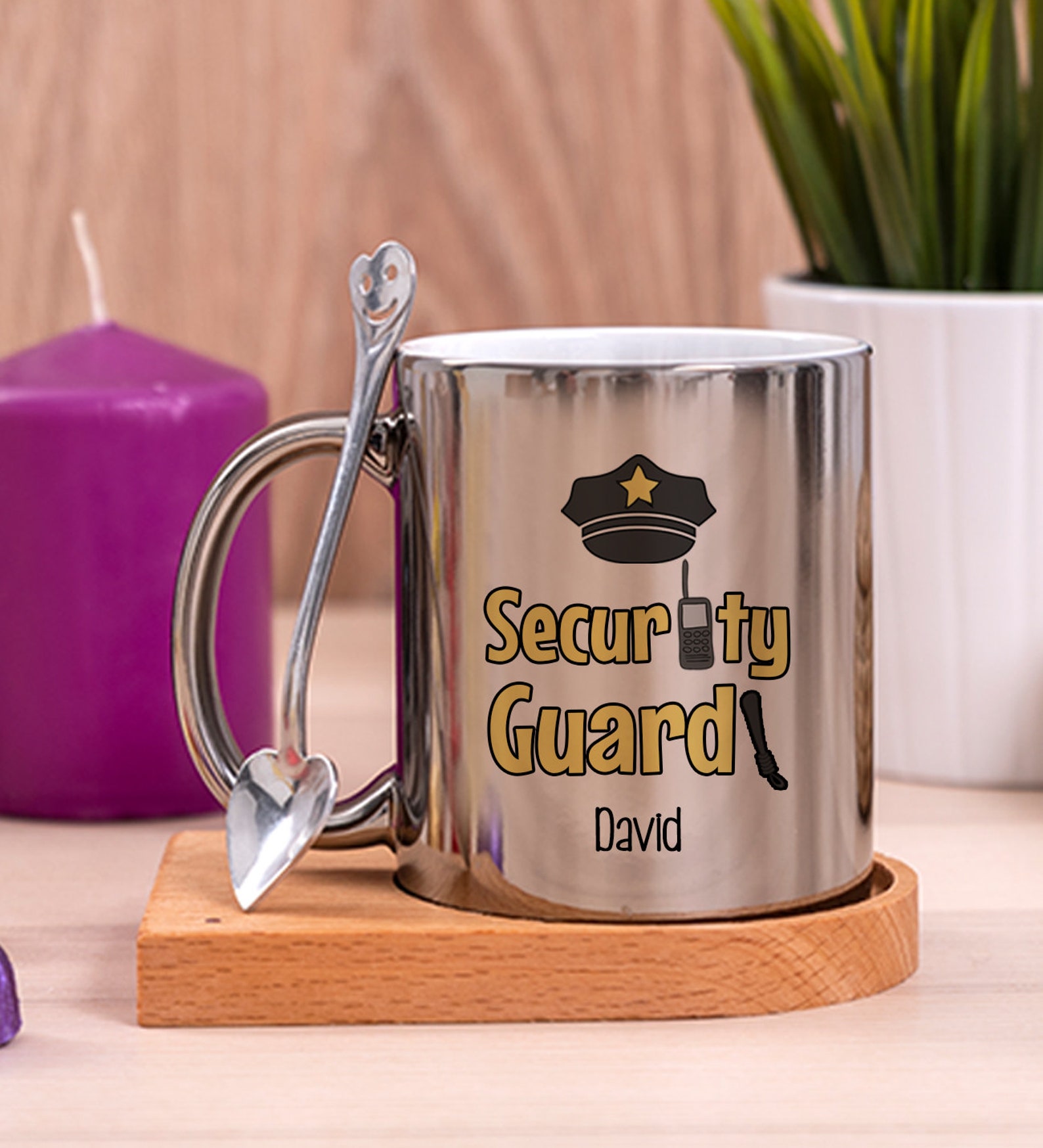 Personalized Security Guard Gift Custom Security Guard Coffee Etsy