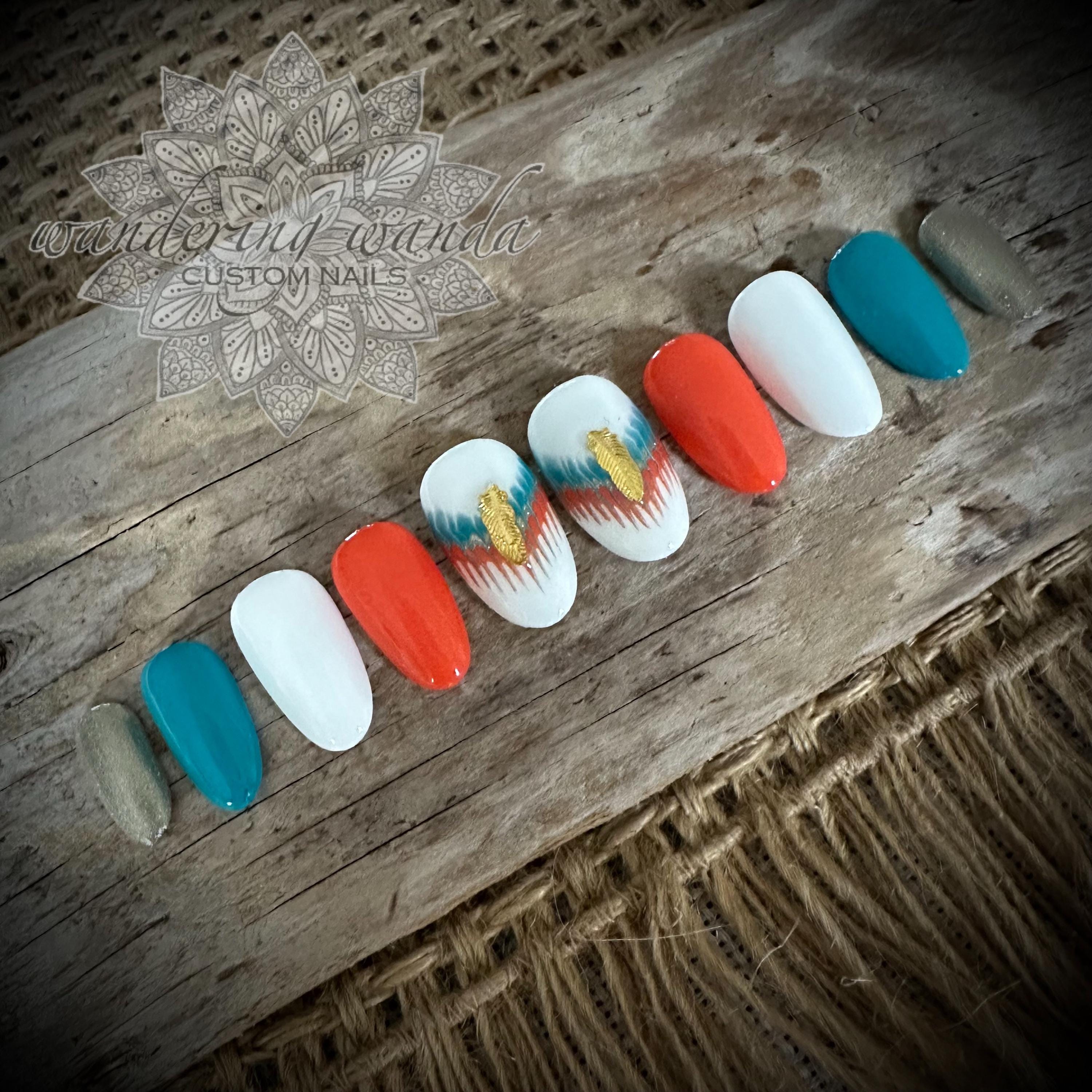 Prairie Sunset Western Nail Art Magic