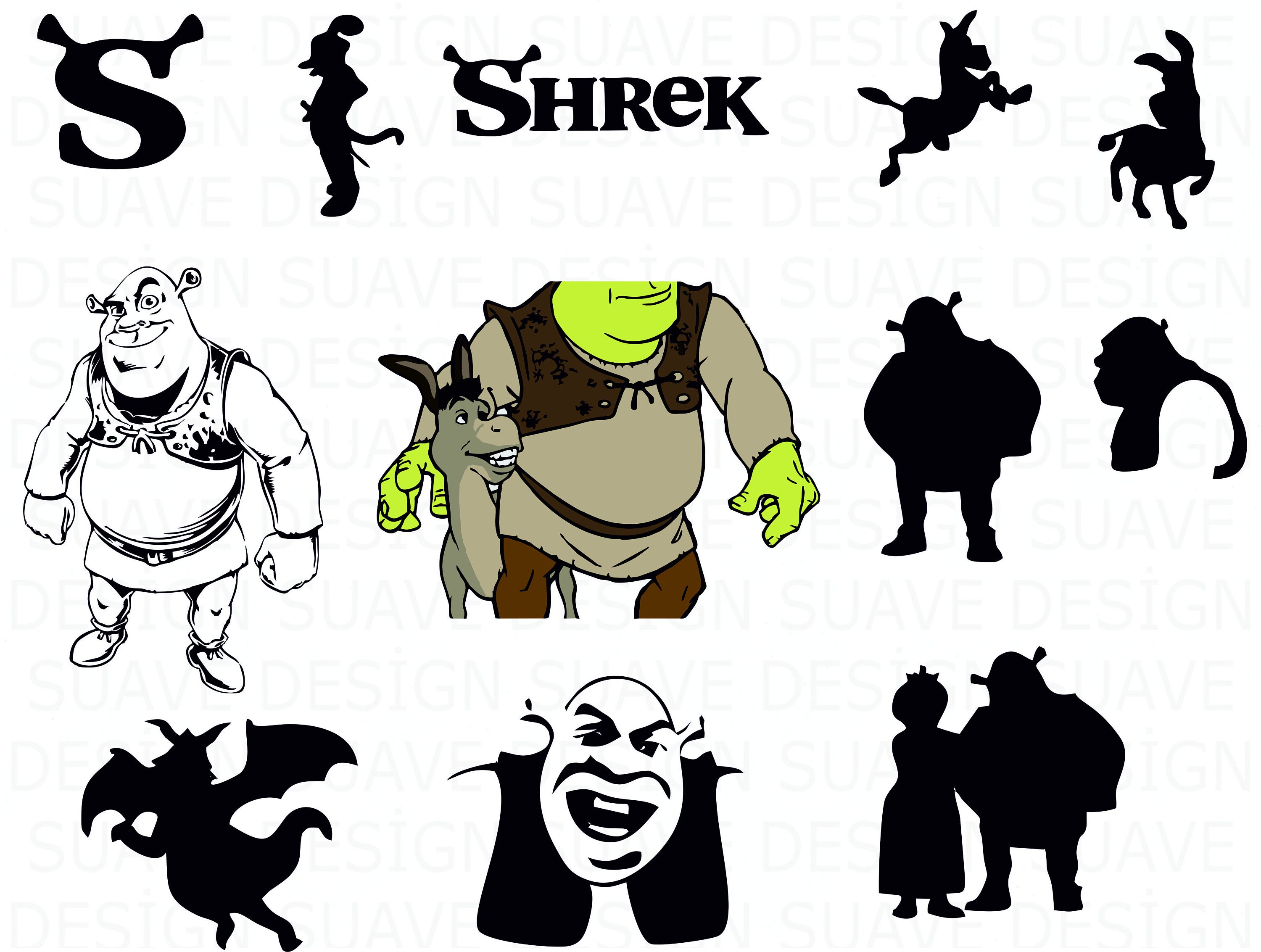 Shrek SVG For Cricut