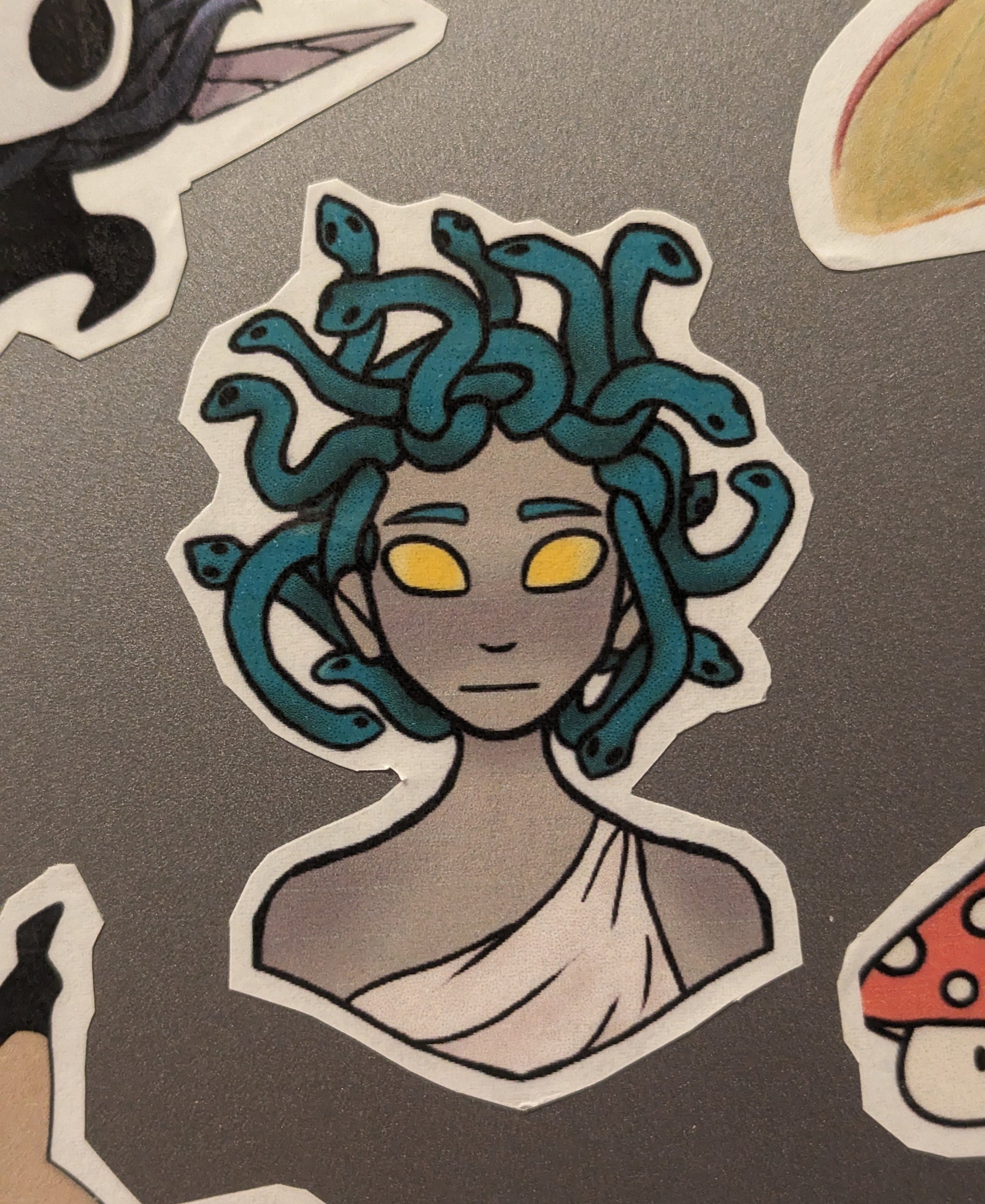 Medusa Sticker - Etsy
