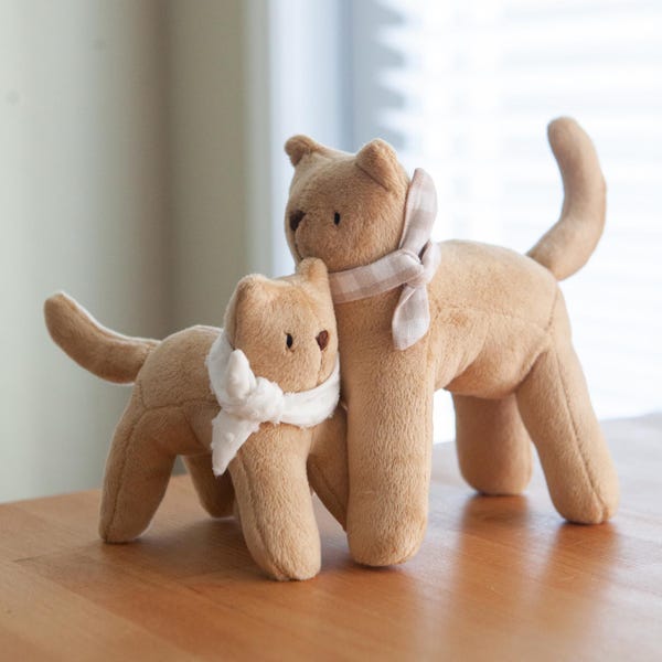 Juguete para gatos / Patrón en PDF y tutorial de costura / Tres tamaños