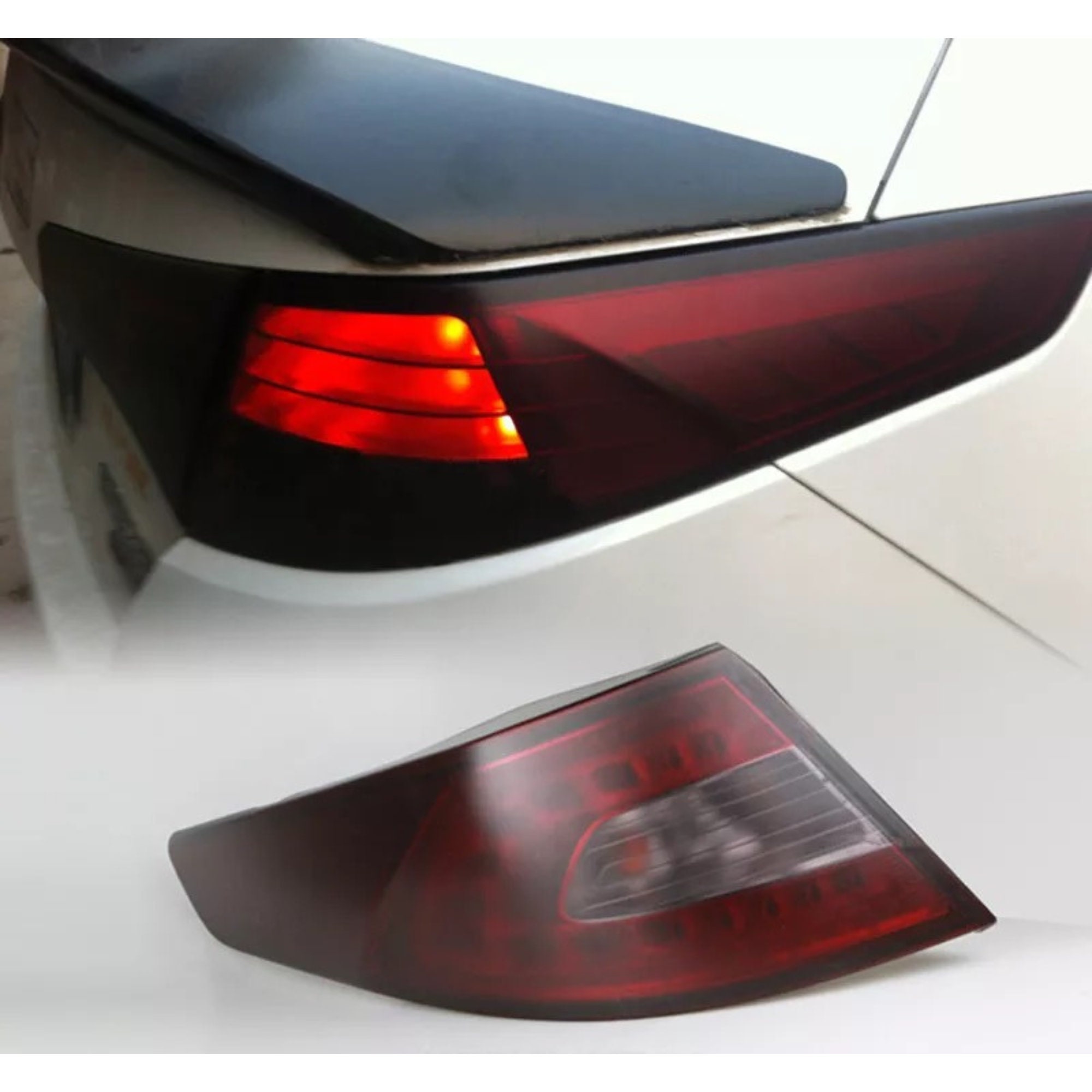 Light Smoke Tail Light Tint Car Headlight Taillight Film Fog Smoke