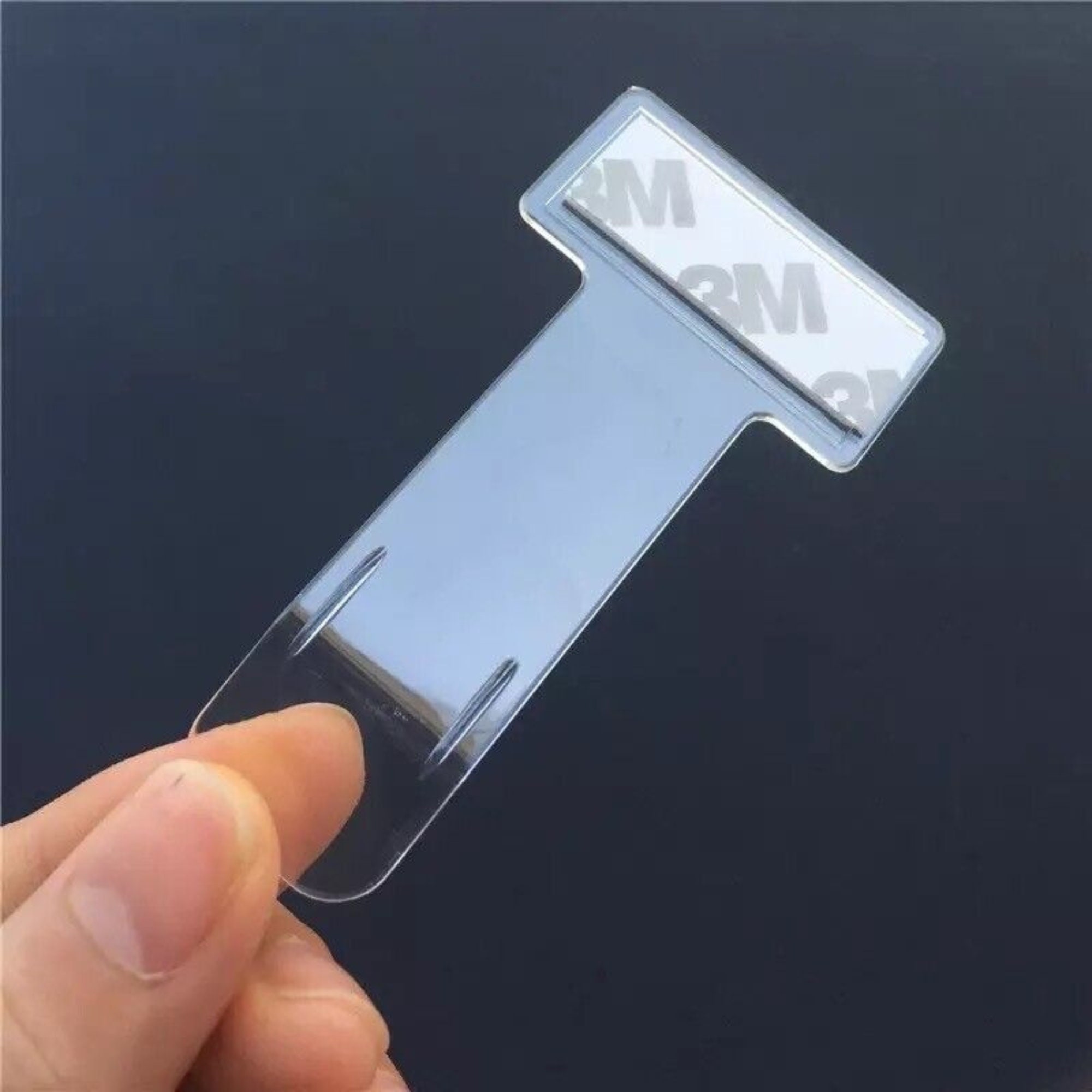 5 Stück Transparenter Parkplatz Tickethalter Clip Kunststoff