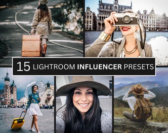 15 Adobe Lightroom Influencer Presets