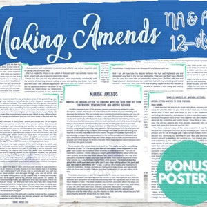 Making Amends Letter, Apology Letter Templates, Addiction Recovery, Twelve Step, Twelve Steps, Recovery Journal, Worksheets, Step Work