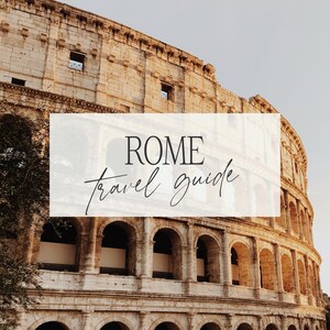 Guia de viagem de Roma