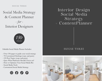 Social Media Planner and Marketing Strategy for Interior Designers