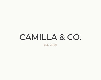 Logo and Branding Package, Minimalist Logo Design, Premade Logo Design and Brand | Interior Designer | Boutique | Real Estate