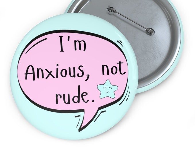 Anxious Not Rude This item is unavailable - Etsy