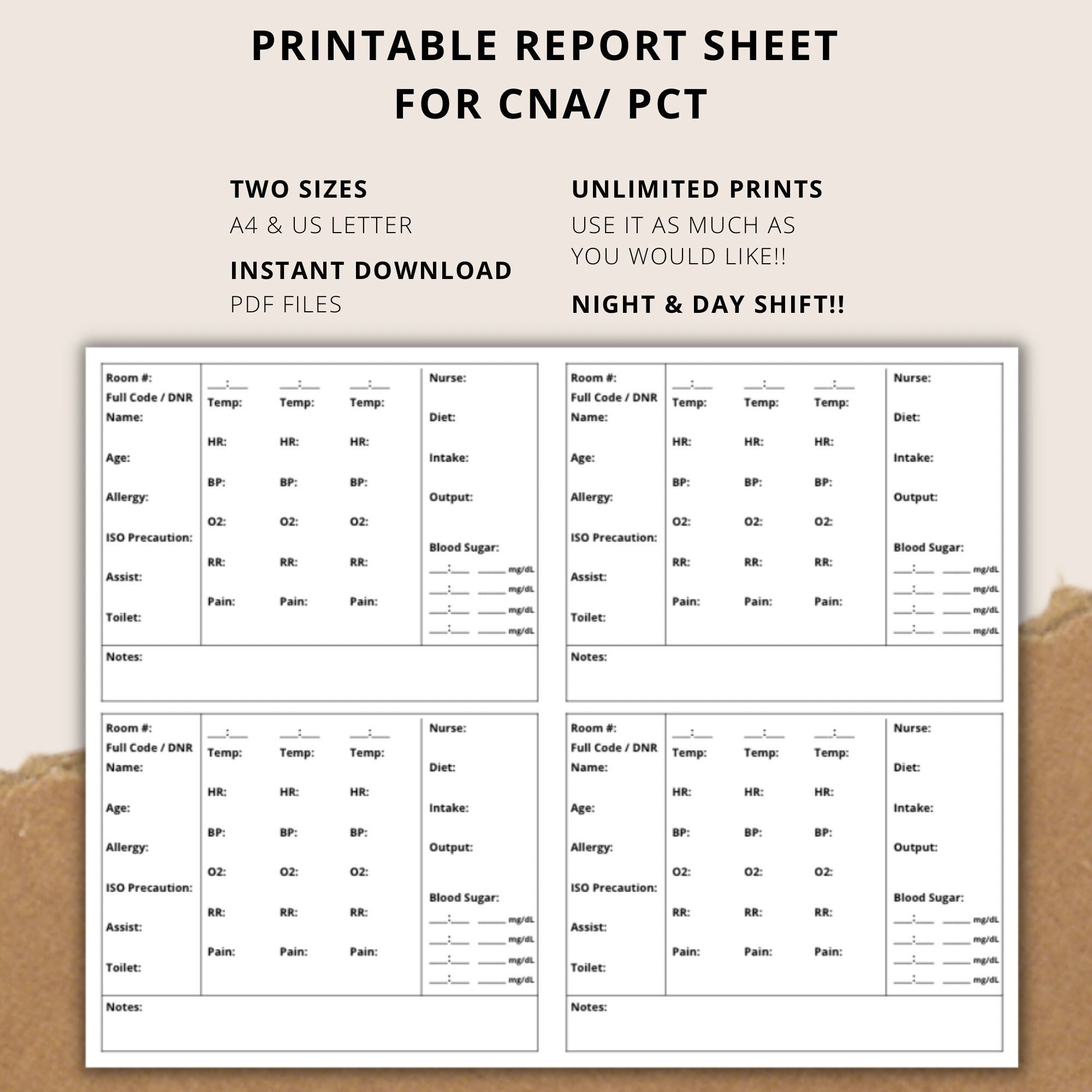 pct-cna-report-sheet-printable-brain-sheet-med-surg-template-etsy