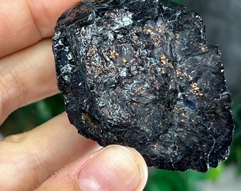 Natural Iridescent / Rainbow Black Tourmaline From Minas Natural Iridescent / Rainbow Black Tourmaline From Minas