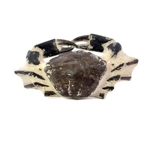 Fossilized Crab from Java, Indonesia: LGC Large Cabinet Size 5.25in
