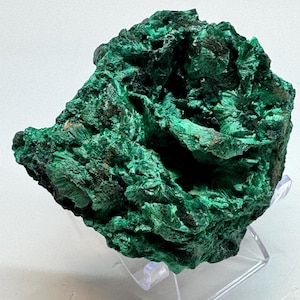 Silky Malachite from Kasompe, Congo: CAB Cabinet Size 3in/353g