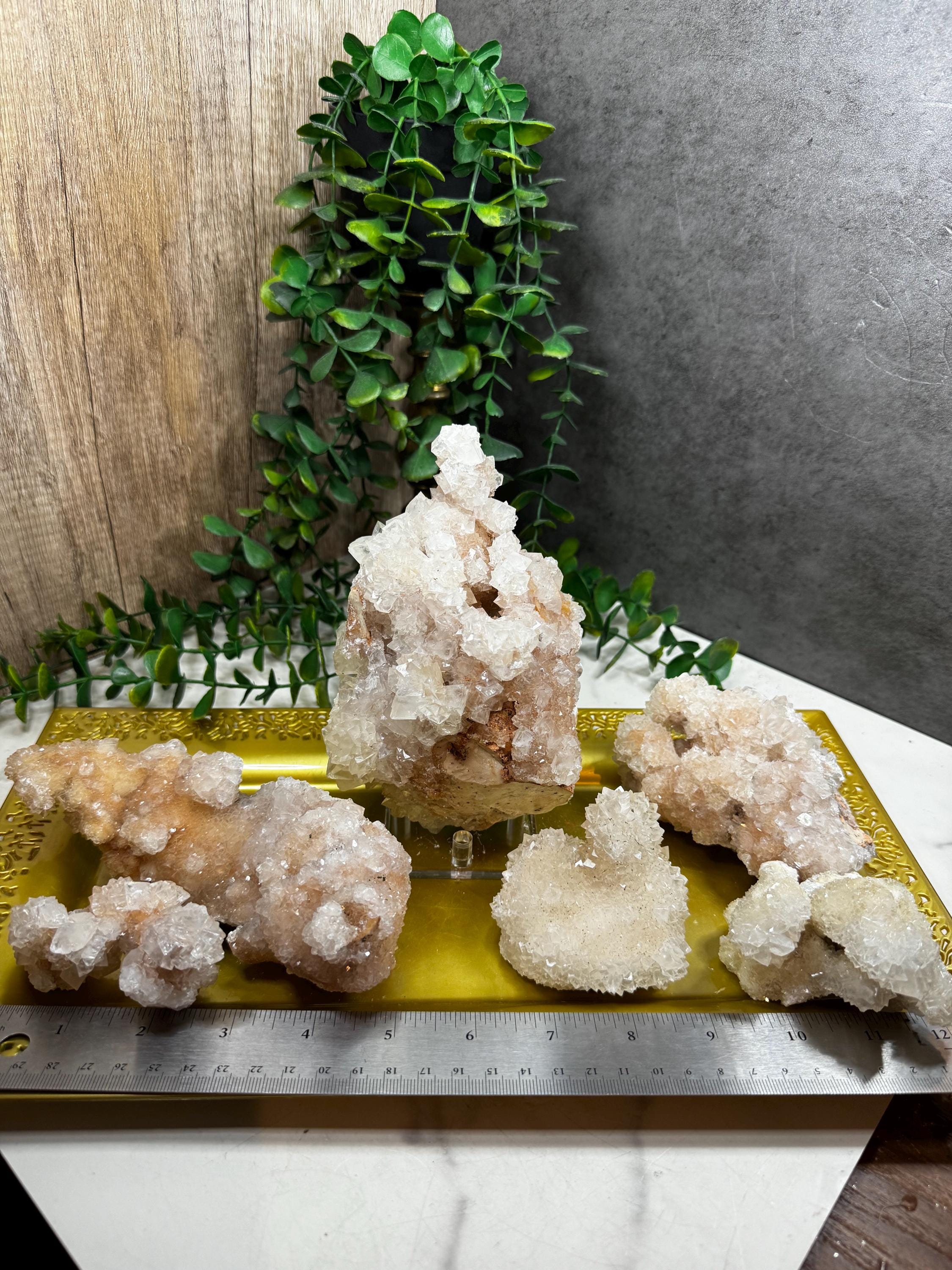 虹色方解石標本：インドネシア、ジャワ島 - 6個セット - Etsy 日本