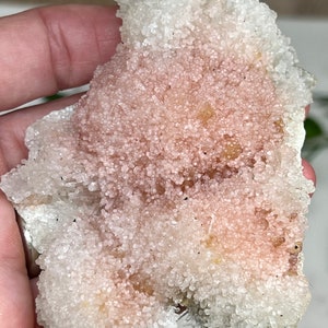 Pink & White Thomsonite/ Mesolite from Nashik, Maharashtra, India, Cabinet, 3.5in, 117g