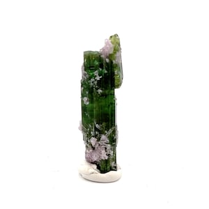 Beautiful Green Tourmaline from Minas Gerais, Brazil: MIN Miniature Size 1.6in/8.1g