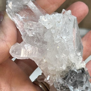 Faden Quarz mit Brookit, Extra Grade, aus Belutschistan, Pakistan, Cabochon, 10cm, 120g