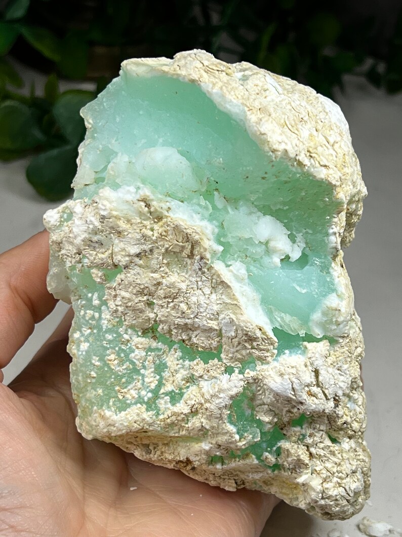 Beautiful Blue-green Chrysoprase From Kendari, Sulawesi, Indonesia: LGC ...