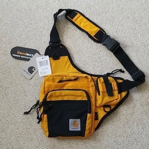 Carhartt Delta Bag Yellow Tactical Shoulder Bag Water Resistant Hiking Gear Backpack New with Tags