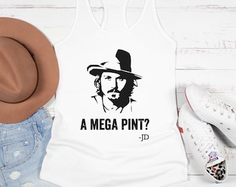 Mega Pint Shirt, Justice for Johnny, Funny Johnny Tank Top, Johnny support, Social Justice, A Mega Pint, free shipping