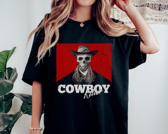 Cowboy Killer Shirt Western Graphic Tee Southern Shirts Country Girl Concert Rodeo TShirt Desert Boho Tee Cowgirl Shirt Country Music Outfit