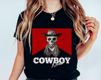 Cowboy Killer Shirt, Country Concert TShirt, Western Graphic Tee, Southern Shirts, Country Girl, Rodeo Tee, Desert Boho, Cowgirl T-Shirt