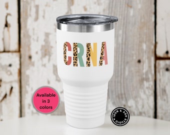 Bicchiere CRNA, regalo di laurea CRNA, regalo CRNA, regalo na, anestesia infermiera, anestesista infermiera, regalo settimana crna, settimana anestesia, bicchieri, crna
