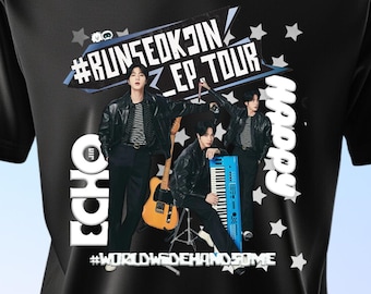 RUNSEOKJIN_EP.TOUR Tour T-Shirt | K-Pop Inspired Unisex Tee | Fan made Concert Merch for ARMY