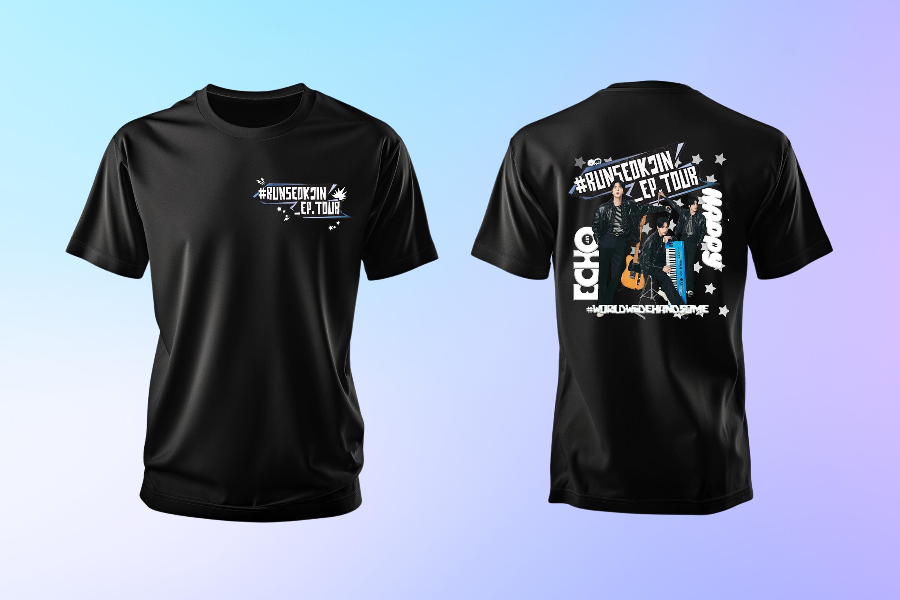 RUNSEOKJIN_EP.TOUR Tour T-shirt | K-pop Inspired Unisex Tee