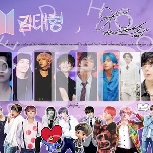 Kim Taehyung BTS 20oz Sublimation Tumbler Design *DIGITAL DOWNLOAD*