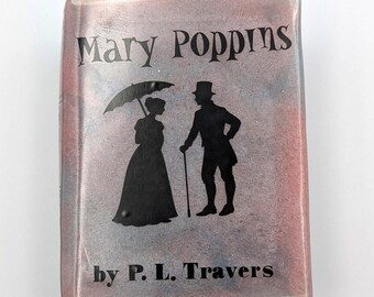 Mary Poppins Resin Book Trinket Keepsake Stash Box