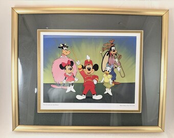 Walt Disney Art Classics ~ The Leader Of The Band ~ Mickey Mouse Club ~ Framed