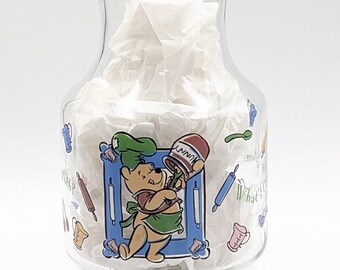 Vintage WHAT'S COOKING, POOH? Winnie the Pooh juice carafe decanter