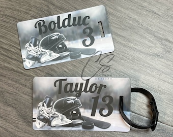 Hockey Bag Tag