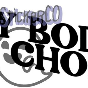My body, my choice car decal