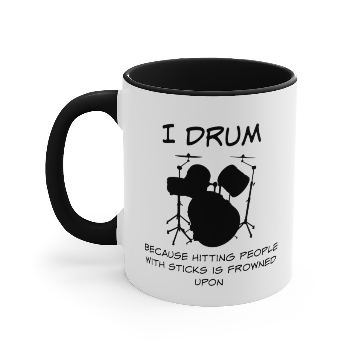 Drummer Funny Coffee Mug, Drummer Gift Ideas, Musician Gift, Music Teacher Mug
