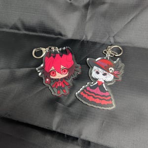 Hazbin Hotel Chibi Inspired Keychain