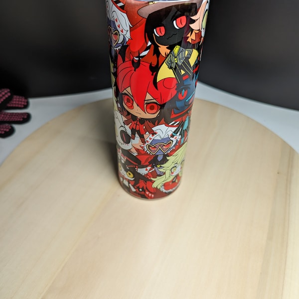 Chibi Hazbin Hotel Inspired Tumbler