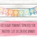 Printable Happy Mothers Day Banner Instant Download Happy - Etsy