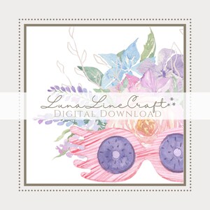 Exceptionally Ordinary Quote | Luna Floral Watercolor Printable Wall ...