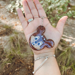 Chipmunk Mouse Keychain